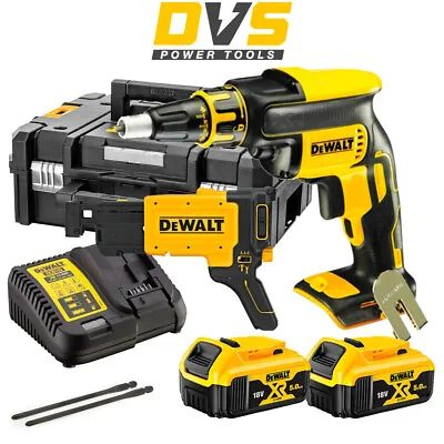 £314.95 • Buy DeWalt DCF620P2K 18V Cordless Drywall Screwdriver & New Collated Attachment Set