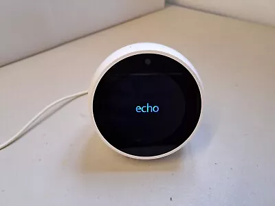 Faulty Amazon Echo Spot VN94DQ - White • £20