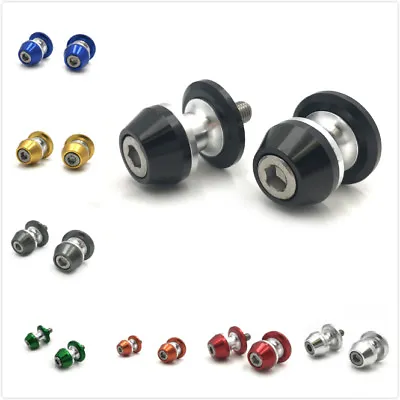 6/8/10mm Aluminum CNC Motorcycle Swingarm Swing Arm Spools Sliders Stand Bobbins • $11.87