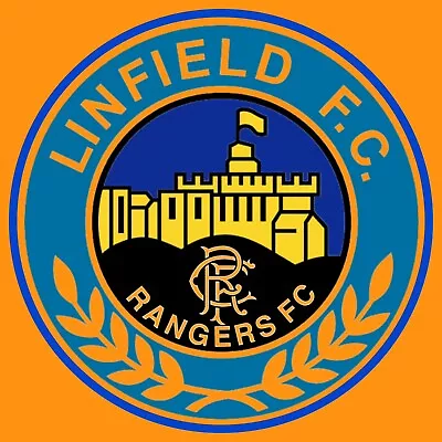 £3 • Buy Rangers Fc Ulster Northern Ireland LINFIELD Fc Chelsea Badges IBROX Armed Forces