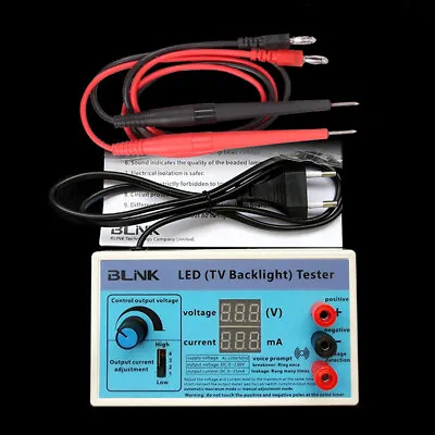 Lamp Bead Detect LED TV Backlight Tester W/ Meter Pen Home LCD Digital Display • £22.68