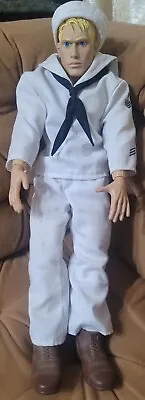 Vintage Huge 2001 All 4 Fun Men Of Honor 22  Sailor Poseable Action Figure! • $119.99