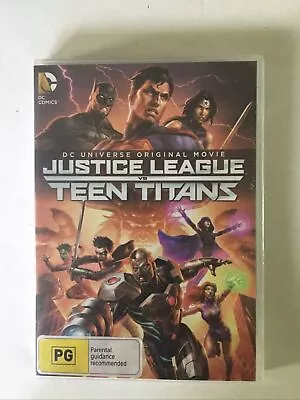 Justice League Vs Teen Titans (DVD 2016) US Import Region 1 • $10