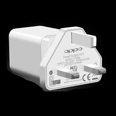 Genuine OPPO VOOC UK Fast 4A Charger Adapter & OR Type C FAST Charging Cable • $12.16