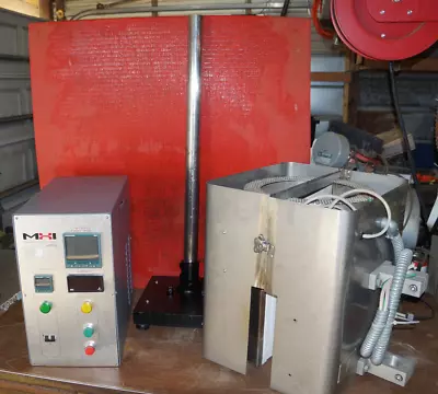 MICROPYRETICS ZAP1GC 1600C Degree Hinged Slot Lab Furnace W/ Controller & Stand • $1475