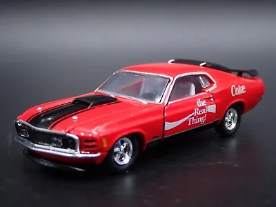 1970 70 Ford Mustang Mach 1 351 Fastback Coca Cola 1:64 Scale Diecast Model Car • $16.98