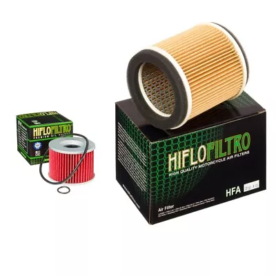 Hiflofiltro Air + Oil Filter For Kawasaki ZRX1200R 2001-2008 • $61.13