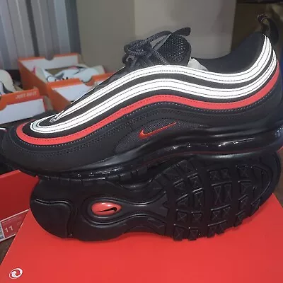 Size 10 US- Nike Air Max 97 Black Anthracite Picante • $180