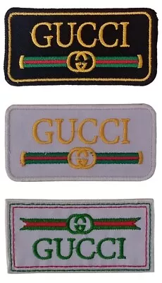 Stylish Embroidered Patch Iron On / Sew On Patch LOT Of 3 Pcs • $10.50