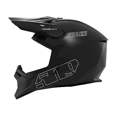 509 Tactical 2.0 Enduro Helmet Durable Polycarbonate Motocross Black • $159.95