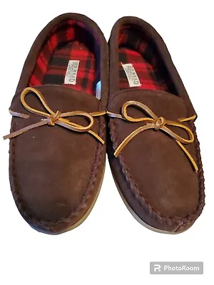 Cabelas RedHead Insulated Moccasin Slippers Sz 10 (EUC) • $25.99