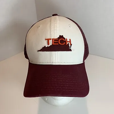 Virgina Tech Hokies Nike Classic 99 State Logo Trucker Adjustable Snapback Hat • $19.95