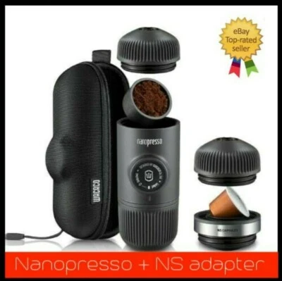 $145.95 • Buy WACACO NANOPRESSO ESPRESSO COFFEE MACHINE + NS APAPTER Portable Minipresso