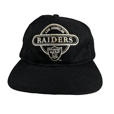 Vintage Los Angeles Raiders Snapback Hat Sports Specialties Circle Logo Wool • $399.99