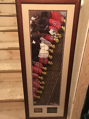 Jeff Gordon Mounted Memories 2004 Brickyard Photo - Original Indy Brick #90/400 • $150