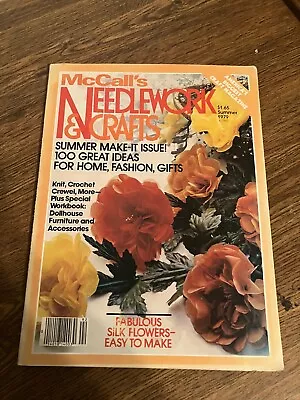 Vintage Back Issue McCall's Magazine - Needlework & Crafts Summer 1979 • $3.50