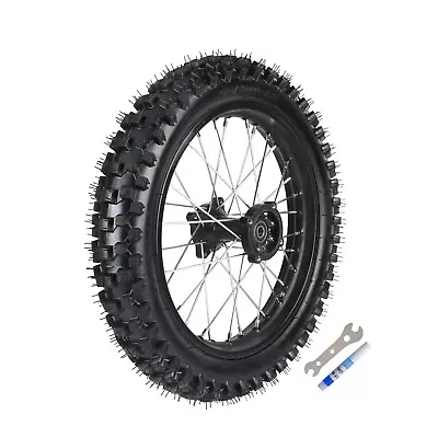 Rear 90/100-16  Wheel Tire Rim For Disc Brake Dirt Bike  YZ85 CR85 CR80 CRF100 • $135.28