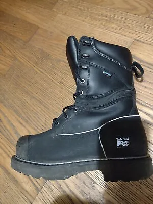 Timberland Pro Series Gravel Pit Boots Steel Toe Metatarsal Size 9.5 • $125