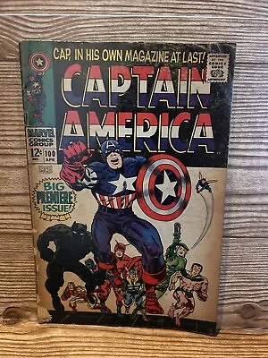 Captain America #100 (VG-) - Marvel (1968) • $135