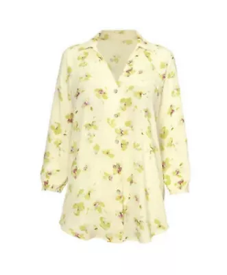 Cabi New NWT Go To Blouse #6294 Yellow Floral XXS - XL Was $97 • $77.60