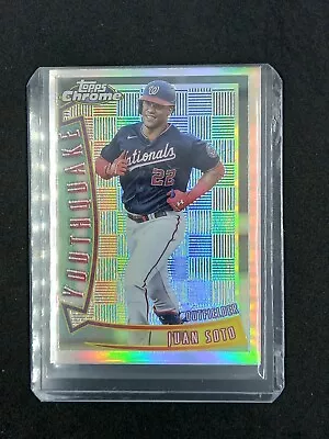 2022 Juan Soto Topps Chrome Youthquake • $2.50