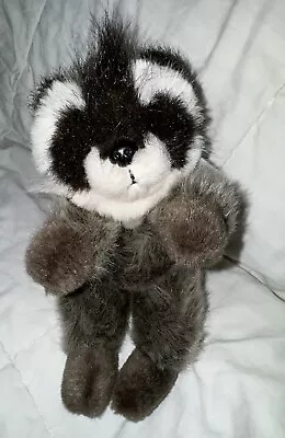 Plush Creations 8 Inch Raccoon Stuffed Animal • $13.22