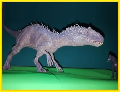 Jurassic World 2015 Saskate High-Detail 14  Indominus Rex Huge GM T-Rex Dinosaur • £13