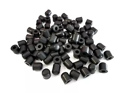 Lot Of (25pcs) 1/4  ID Rubber Cap Tips For Pipes Rods Poles Sticks Shaft End • $20