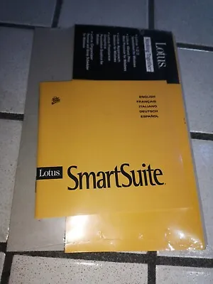 Vintage Lotus Smart Suite Package Manual Without Software • £7.74