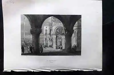 Finden & Lord Byron 1834 Antique Print. St. Marks Venice Italy • £20
