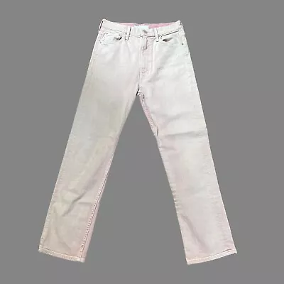 MOTHER SUPERIOR Baby Soft Pink Jeans HIGH WAIST  5 Pockets WMNS Size 28 USED VGC • £80