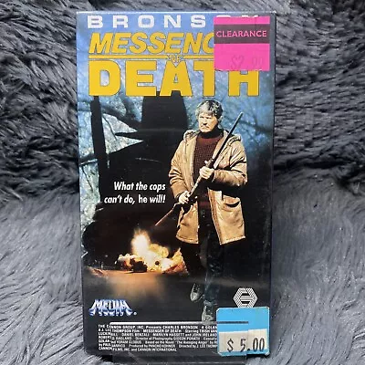 Messenger Of Death VHS 1990 Charles Brosnan John Ireland Media Video Treasures • $13.99