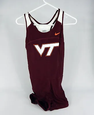 2009 Virginia Tech Hokies Game Issued Maroon Jersey Cross Country Track XL 993 • $79.99