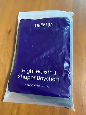 Empetua Women's High Waisted Shaper Boyshort Black XL • $13.99