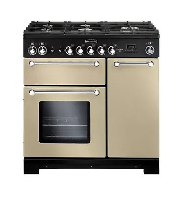 BOXED .. Dual Fuel Range Cooker 90cm KCH90DFFCR/C Rangemaster Kitchener - Cream • £1199