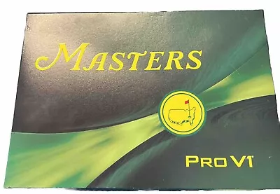 2024 1 Dozen Limited Edition Masters Logo   Version Titleist Pro V1 Golf Balls • $150