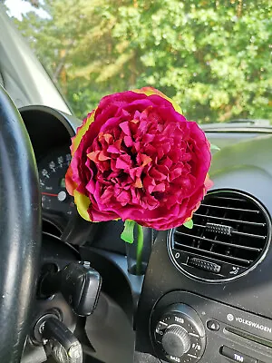 VOLKSWAGEN Bug New Beetle Interior Console Dashboard Flower Amazing Purple PEONY • $8.99