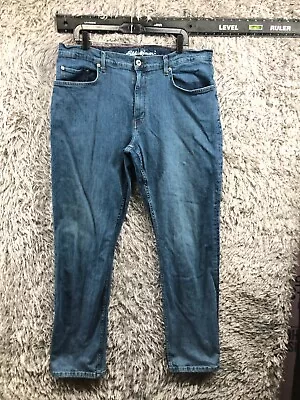 Eddie Bauer Straight Fit Jeans Size 38x32 Mens Mid Rise Medium Wash Blue • $12.28