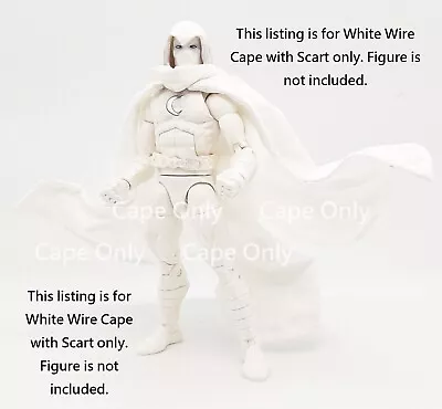 Hasbro Marvel Legends Moon Knight Wire White Cape With Scarf • $20