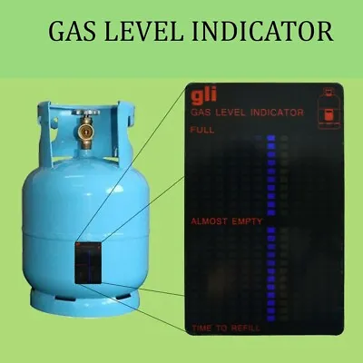 Magnetic Propane Tank Level Indicator! US Seller! LPG Gas/Butane Fuel Gauge! • $5.98