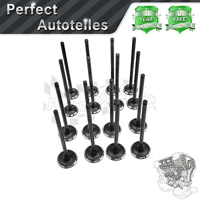 With 92-05 Honda Civic 1.6 1.7L SOHC Intake Exhaust Valves Kit D16Y7 D16Y8 D16Z6 • $38.25