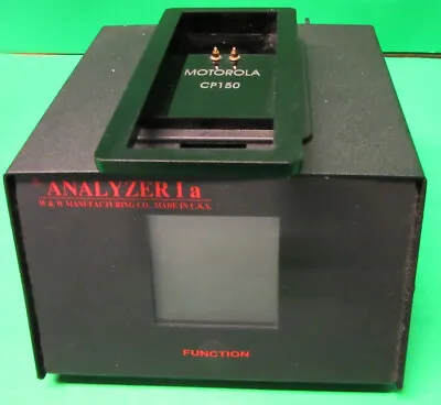 W&W Associates Model Ia Battery Analyzer-Charger With 7 Different Cups • $150