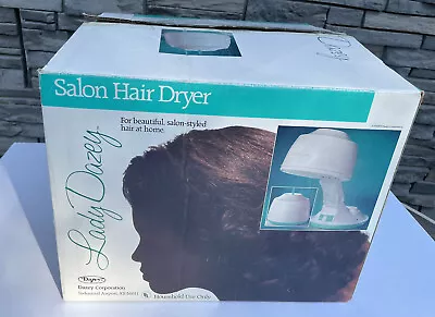 Lady  Dazey Salon Hair Dryer Model 31001 Vintage 1993 W/ Box & Manual Like New • $84.13