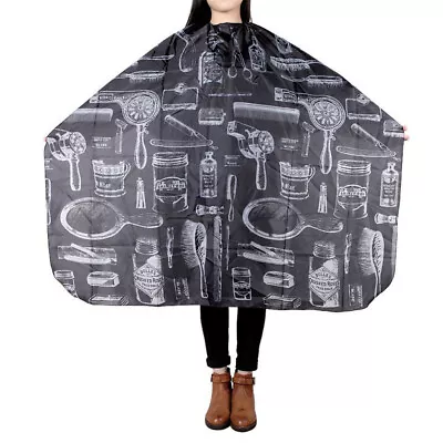 £3.97 • Buy Large Salon Hair Cutting Cape Barber Hairdressing Haircut Apron Cloth For Unisex