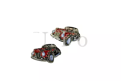 Custom Made Cufflinks Car Ford Mustang Hot Hod Classic Vintage Wedding Red DIY • $21.99