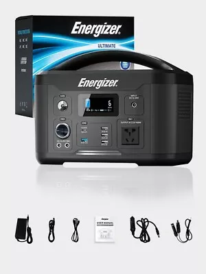 Energizer Portable Solar Power Station Off Grid Camping Festivals Outdoor • £185