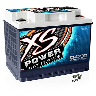 $345.27 • Buy XS Power D4700 2000/3000W 12V BCI GROUP 47 AGM Battery 50AH Reliable Durable New