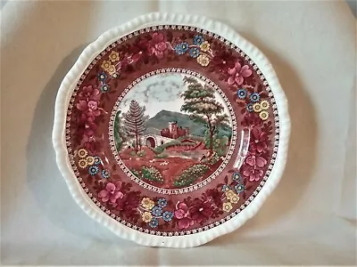 1928 Delft Spode Tower Copeland 9.25  Luncheon Plate Ostermouth • $26.98