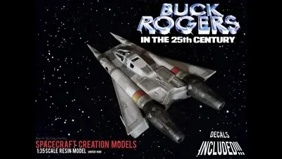 Buck Rogers In The 25th Century Starfighter Unassemble Resin Model Kit • $99.39