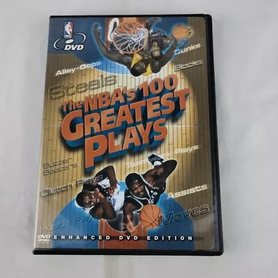 The NBA's 100 Greatest Plays NTSC DVD Region 1 (2001) • £6.22